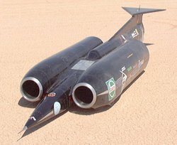 Vozidlo THRUST SSC