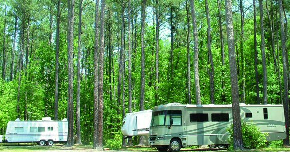 RV Park v Karolině