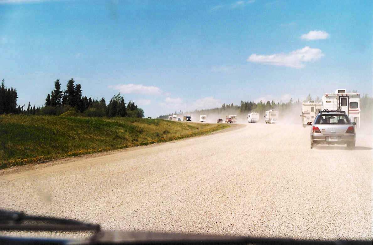 Aljašská silnice - Yukon Territory